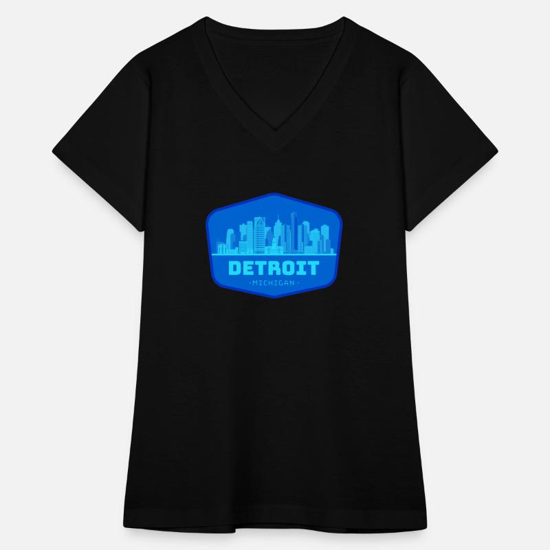 DETROIT SKYLINE BADGE