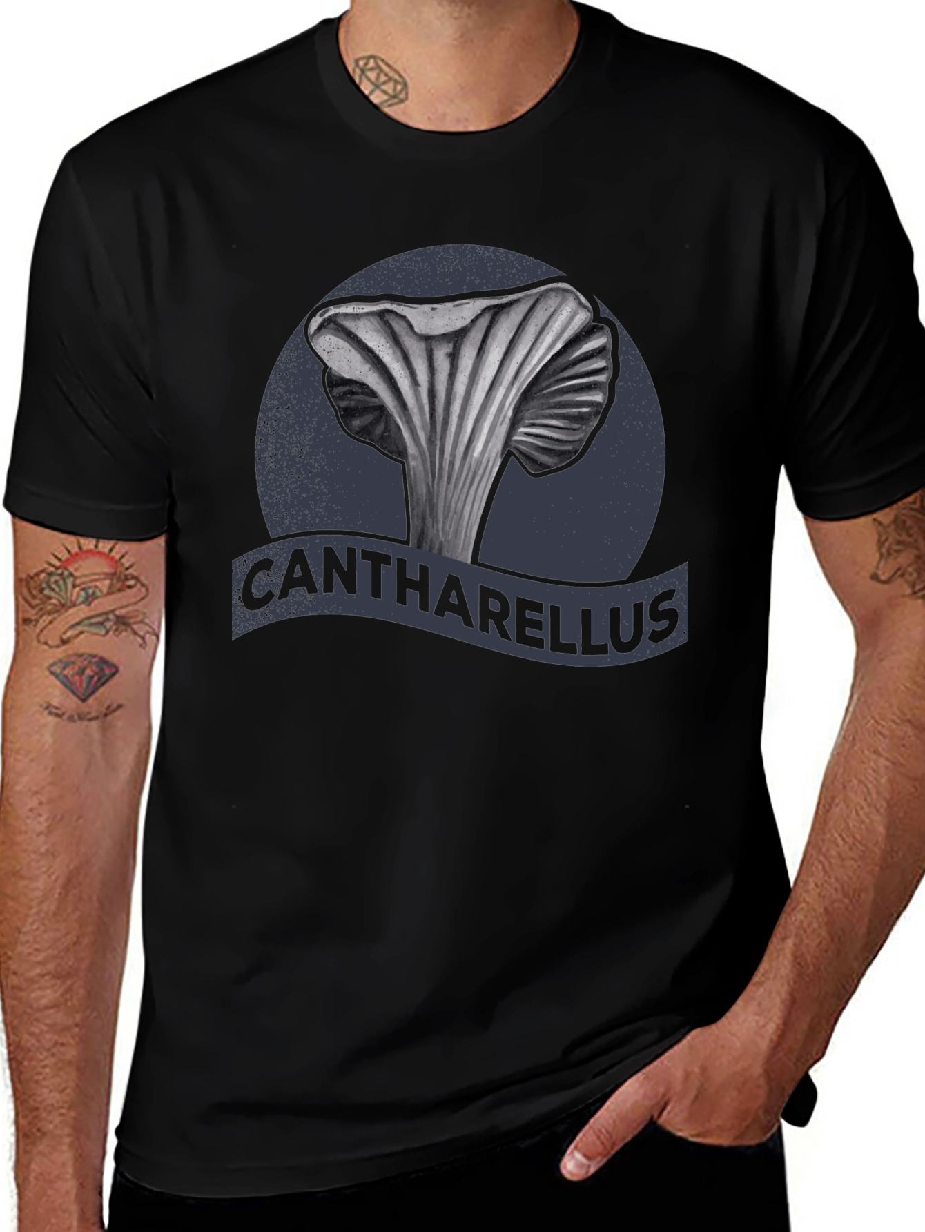Cantharellus Mushroom Graphic Tee