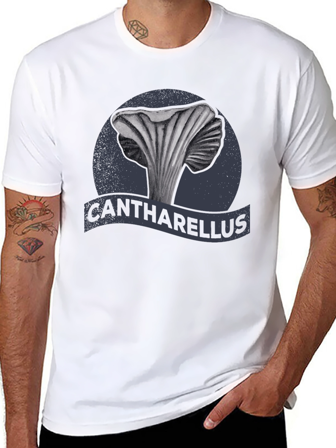 Cantharellus Mushroom Graphic Tee