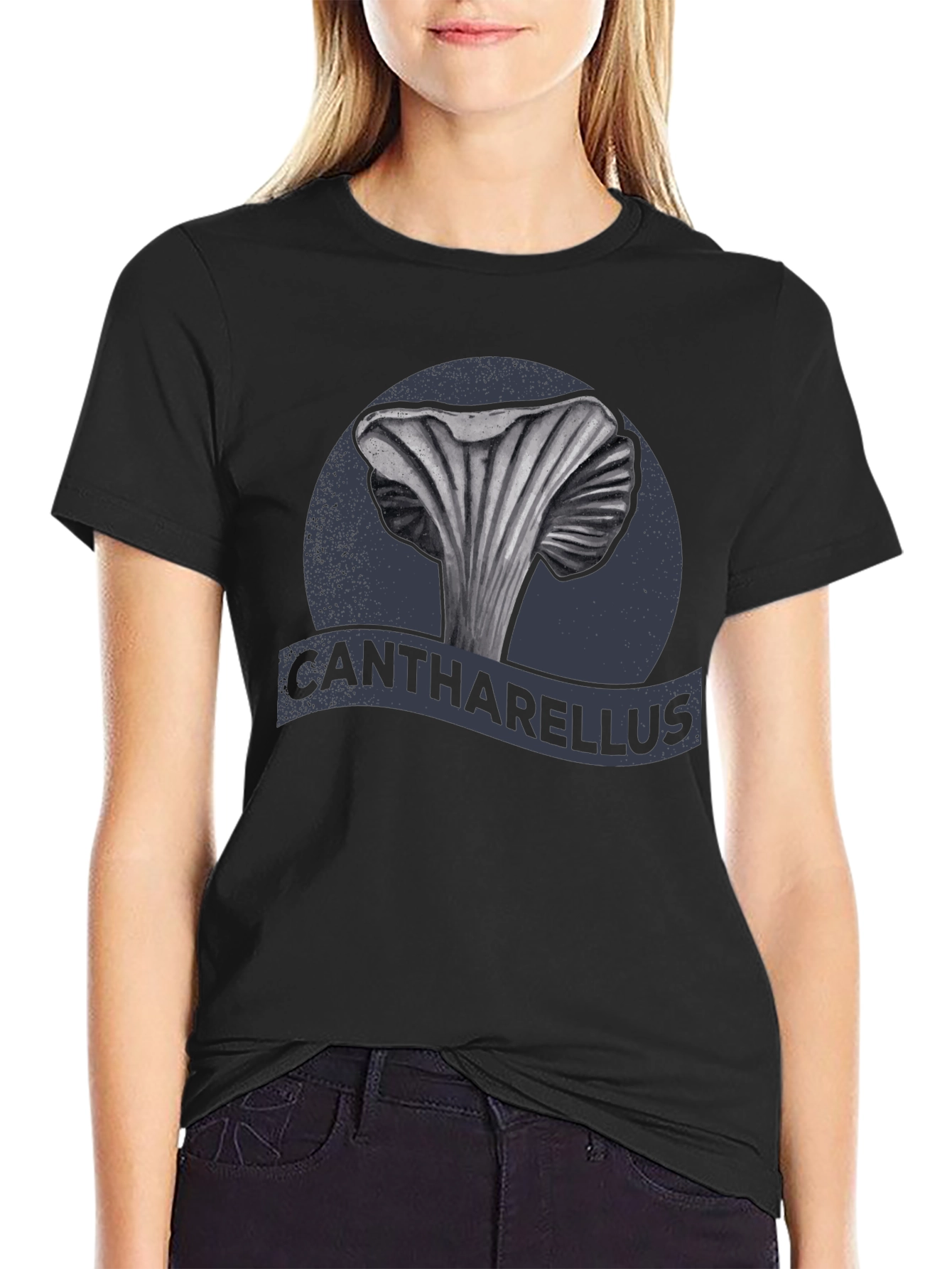 Cantharellus Mushroom Graphic Tee