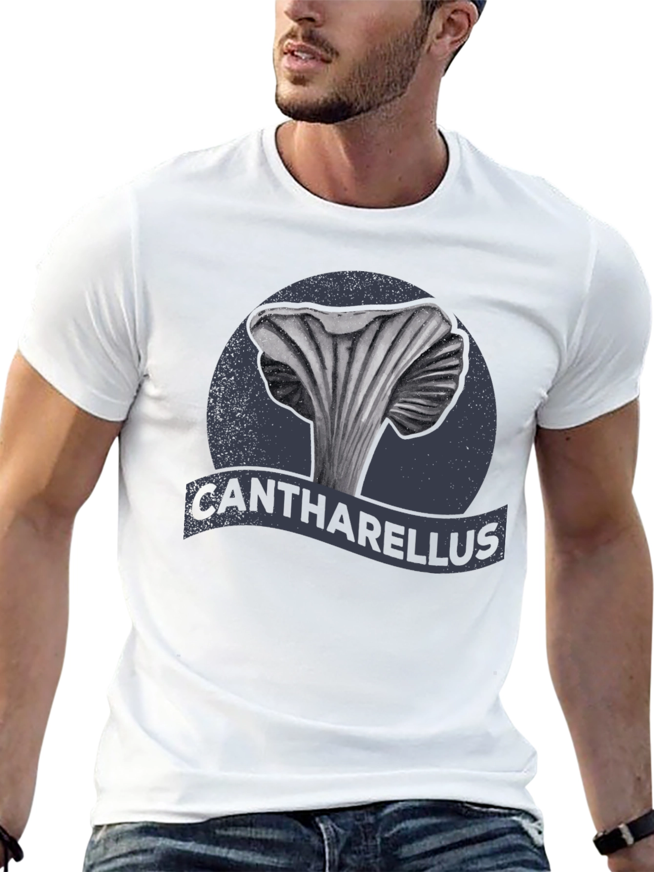 Cantharellus Mushroom Graphic Tee