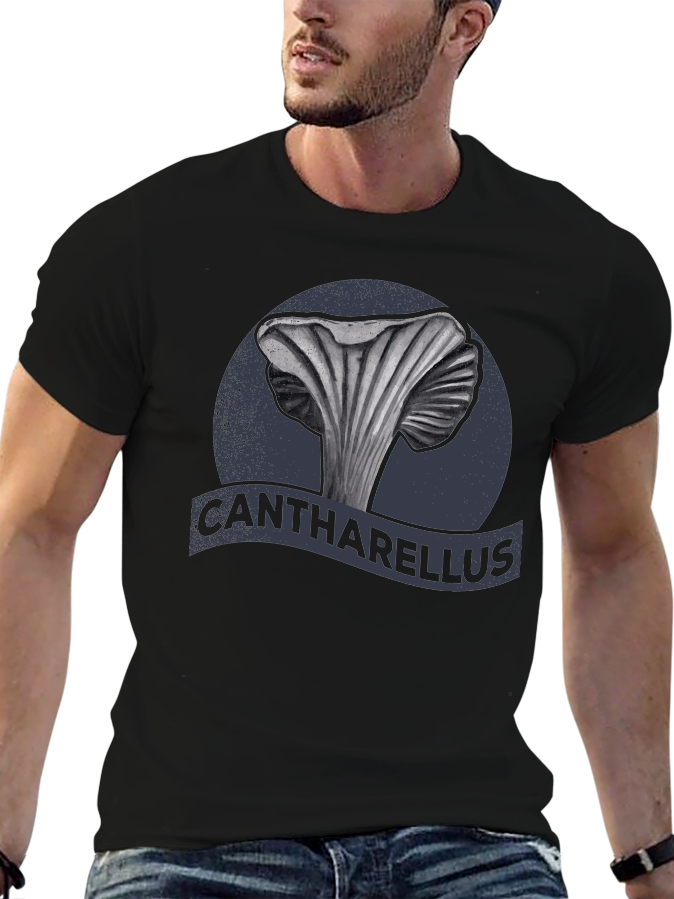 Cantharellus Mushroom Graphic Tee