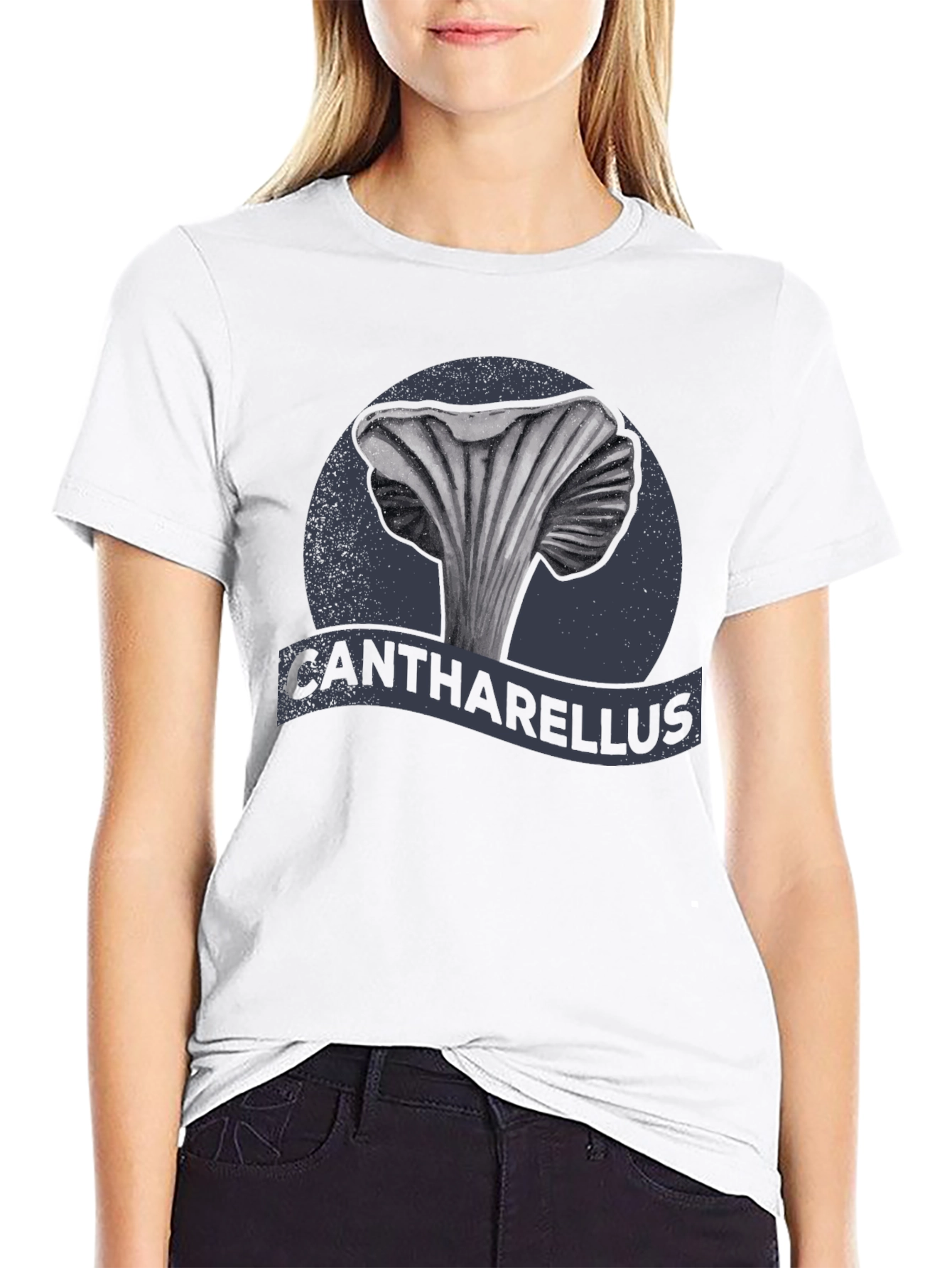 Cantharellus Mushroom Graphic Tee