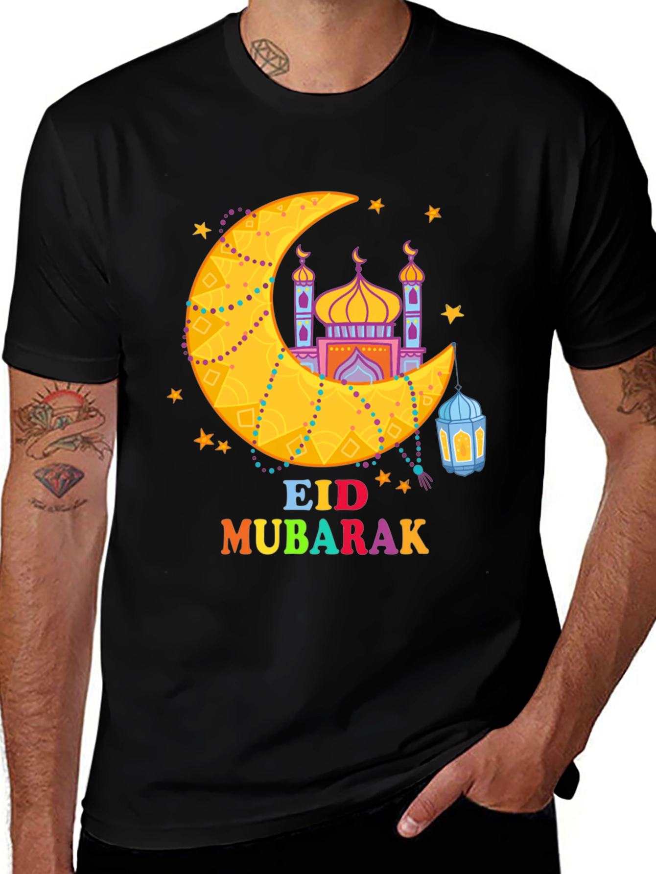 Eid Mubarak Graphic T-Shirt