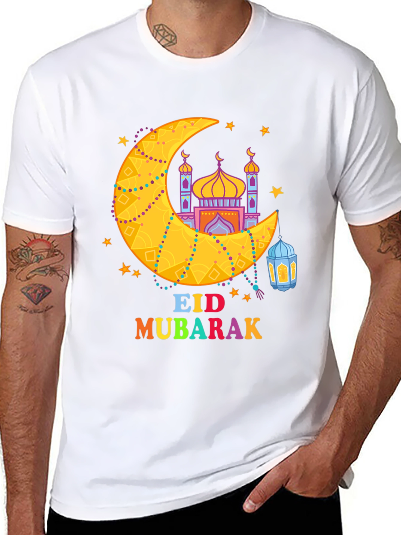Eid Mubarak Graphic T-Shirt