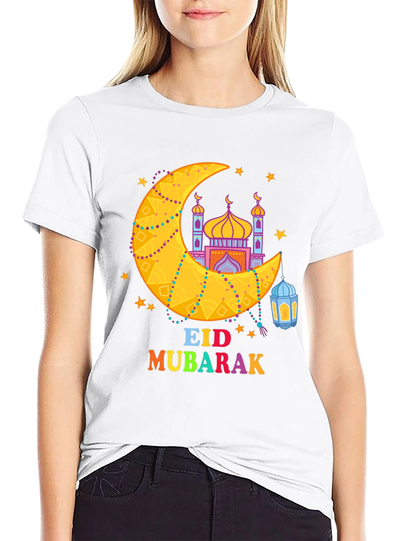 Eid Mubarak Graphic T-Shirt