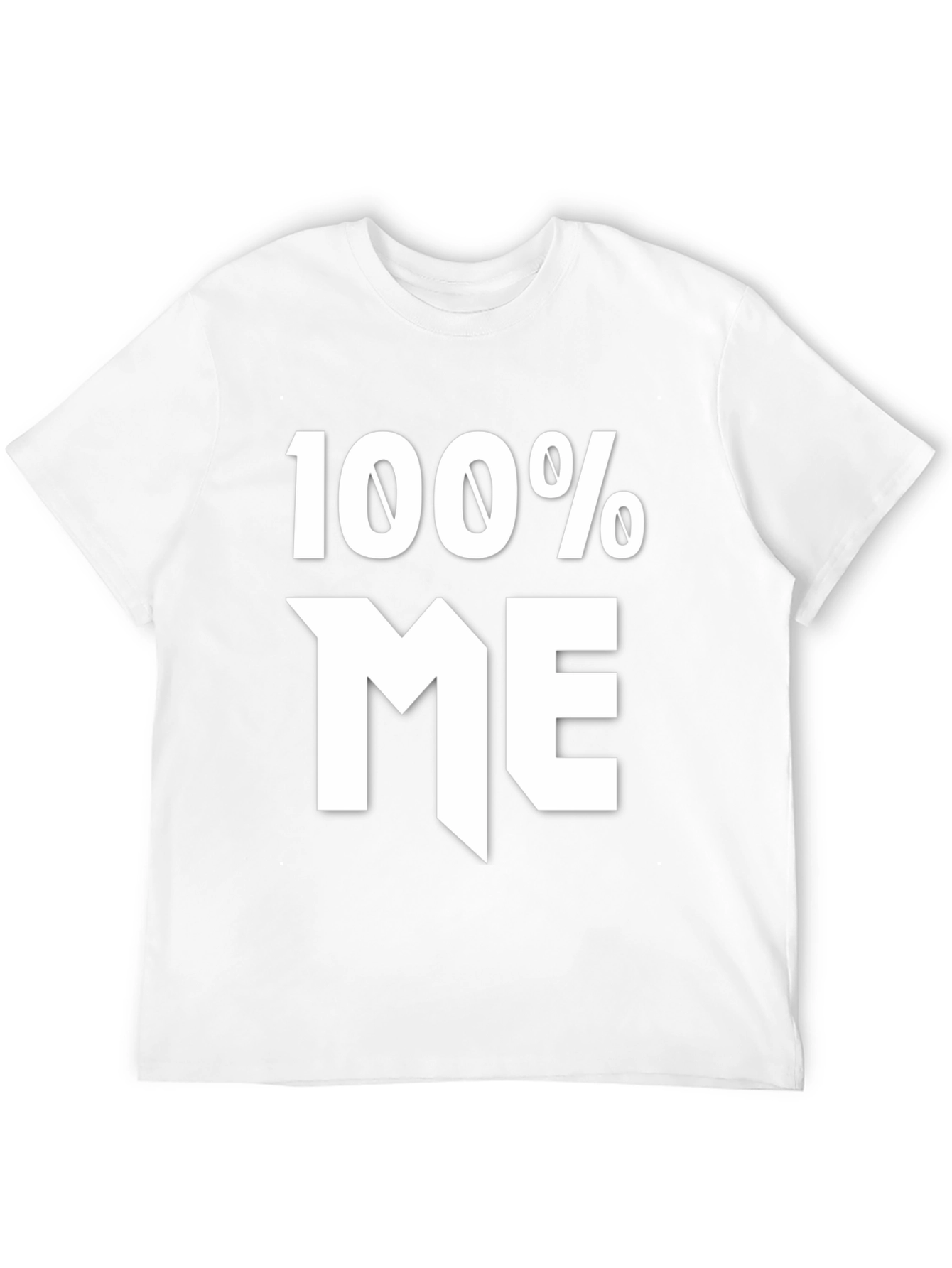 100% Me Graphic Tee - Bold Statement Shirt