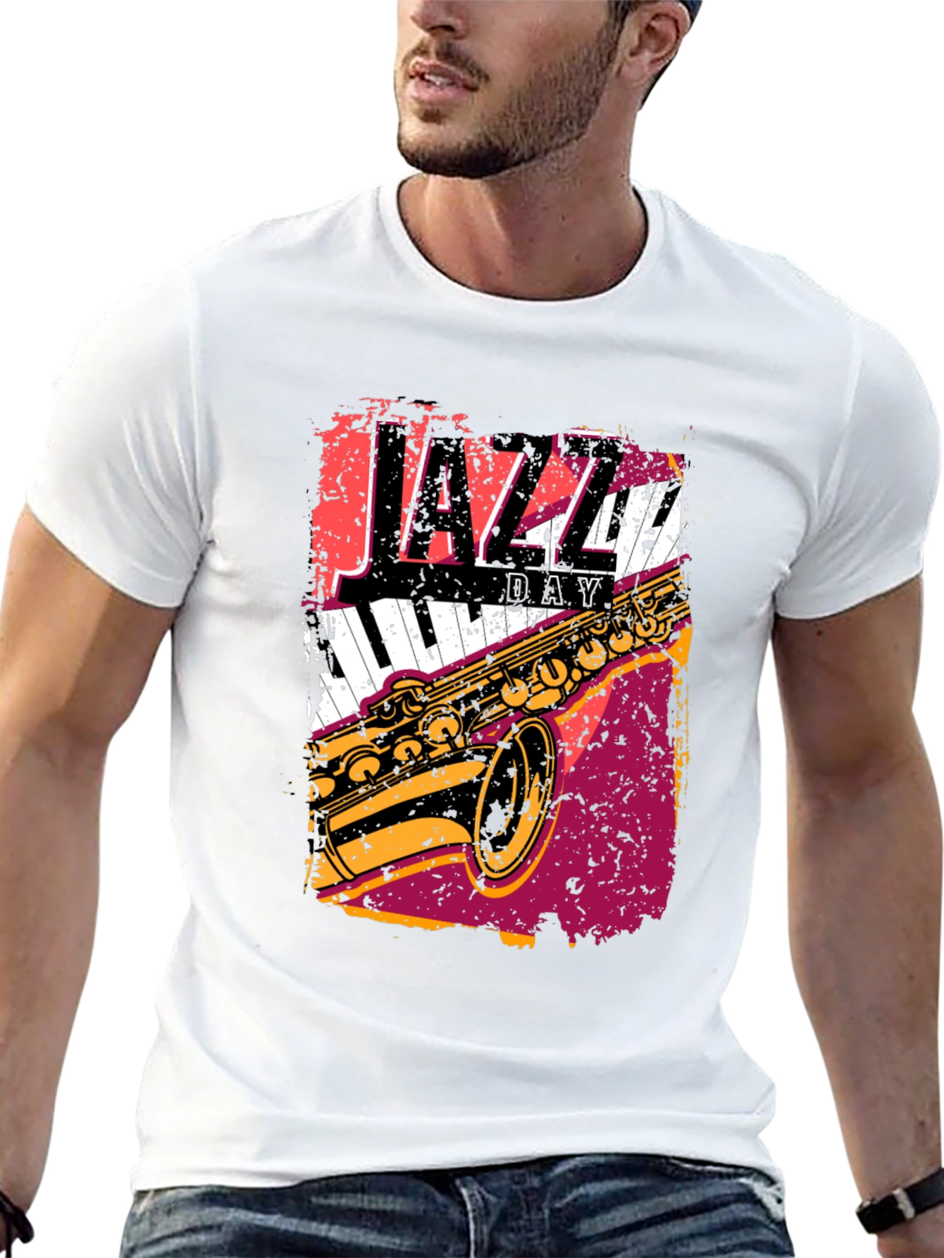 Jazz Day T-Shirt - Music Lover Tee