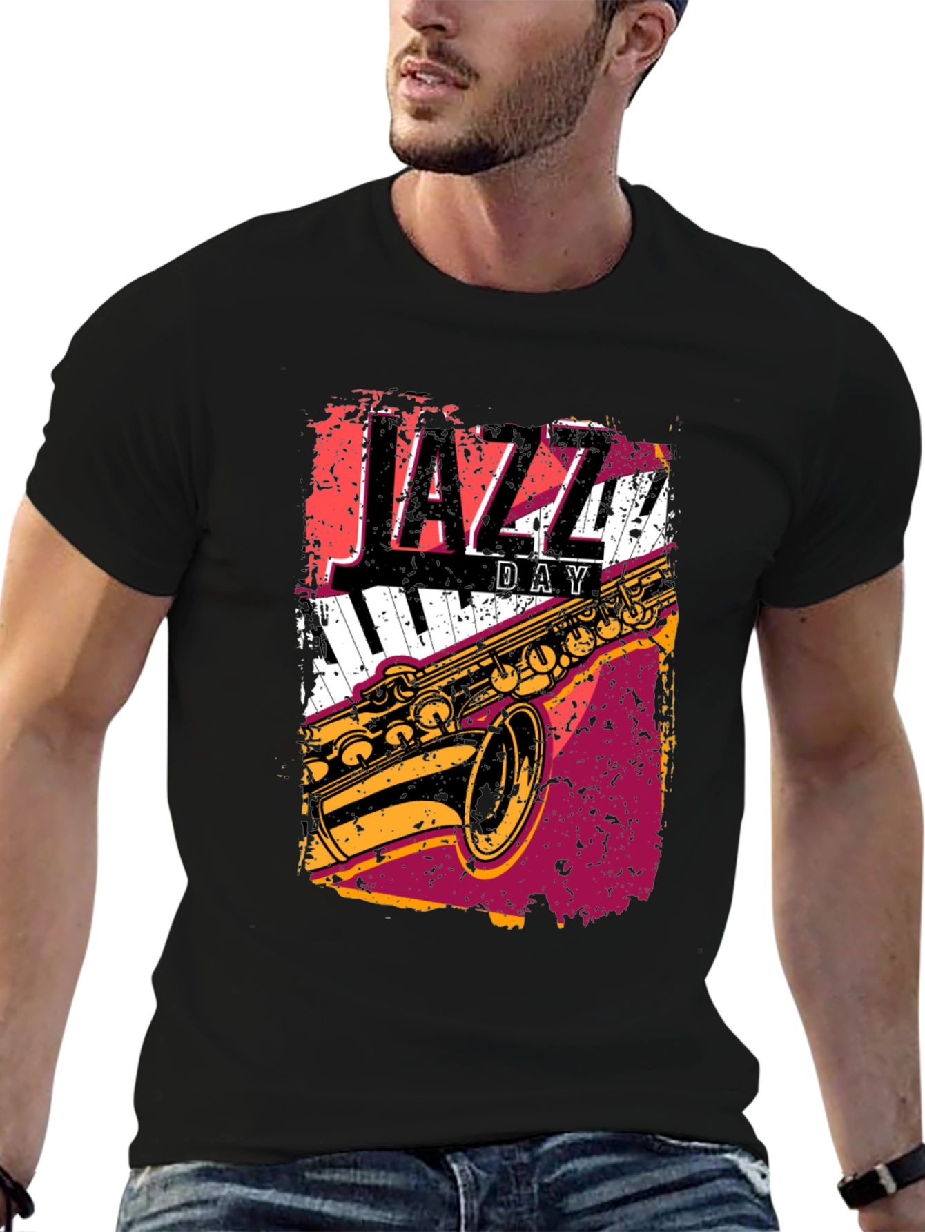Jazz Day T-Shirt - Music Lover Tee