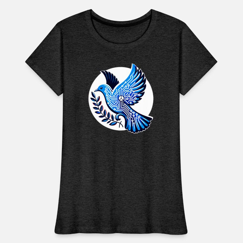 Digital Peace Dove - A Symbol of Tech Harmony