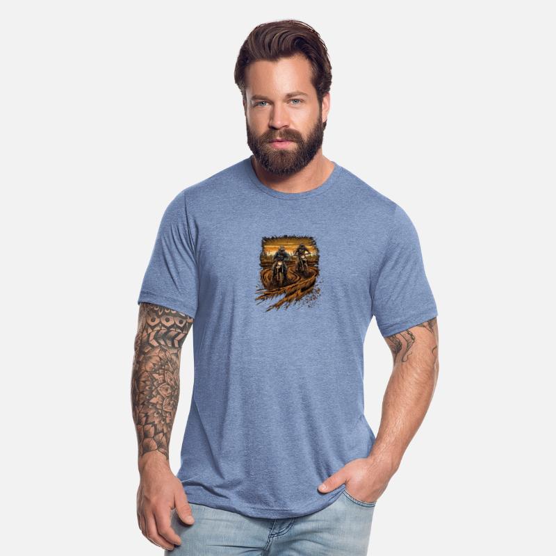 Dirt Bike Racing Muddy Field Motocross Biker