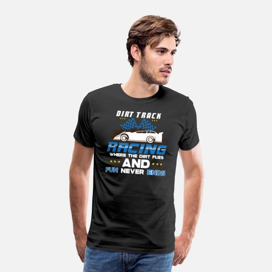 Dirt Track Racing Fast and Dirty Racing Fan Race