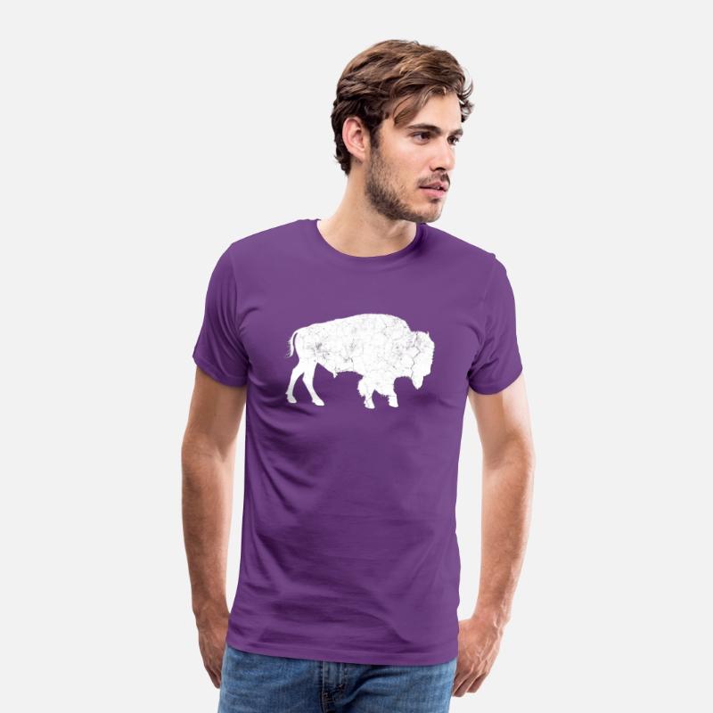 Distressed Buffalo Bison Animal