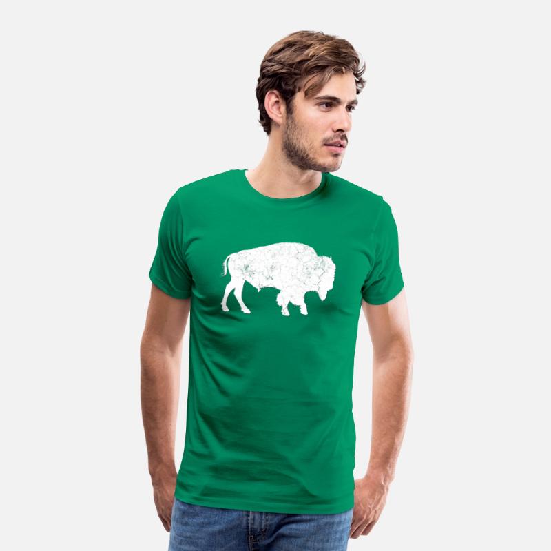 Distressed Buffalo Bison Animal