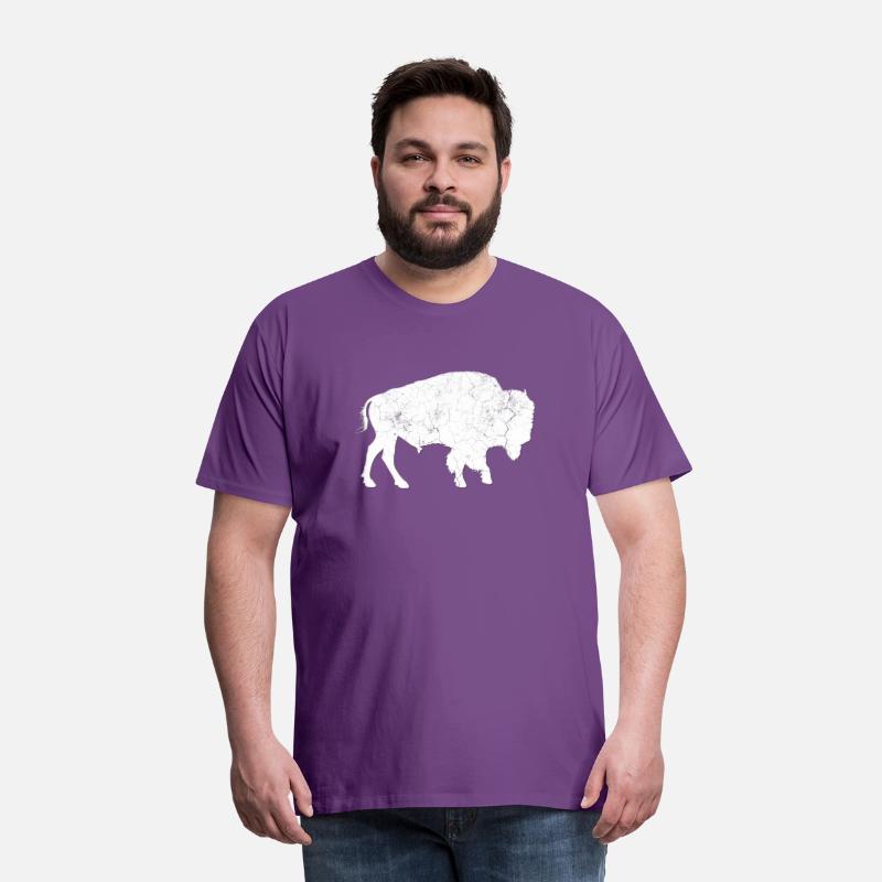 Distressed Buffalo Bison Animal