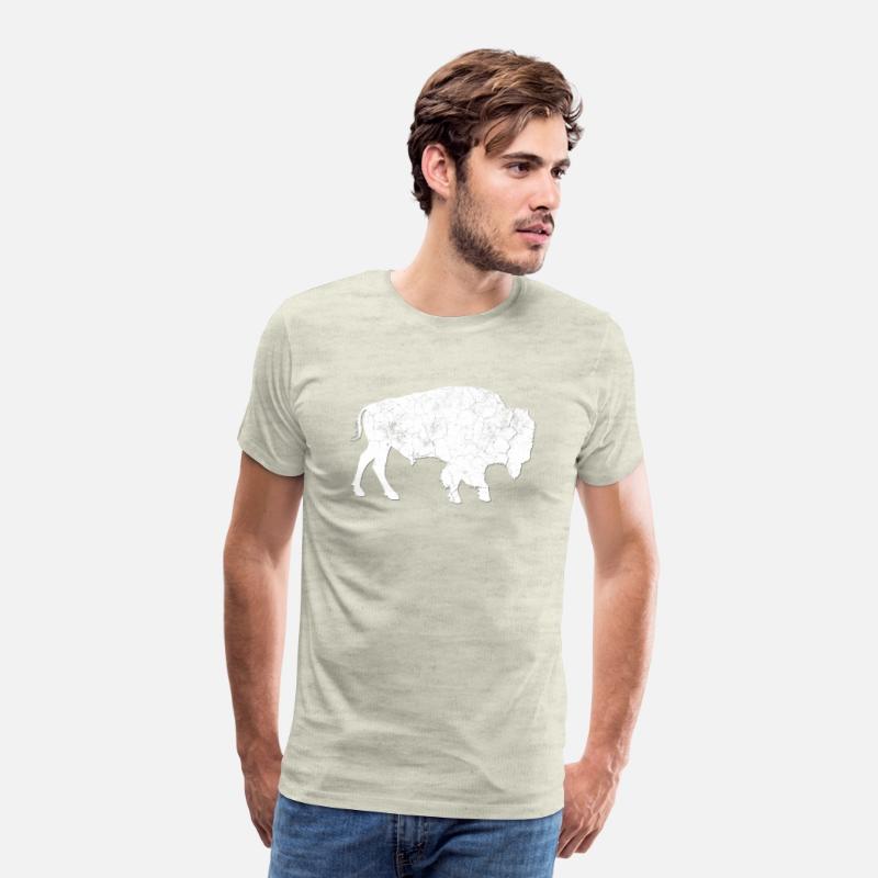 Distressed Buffalo Bison Animal