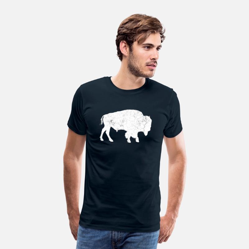 Distressed Buffalo Bison Animal