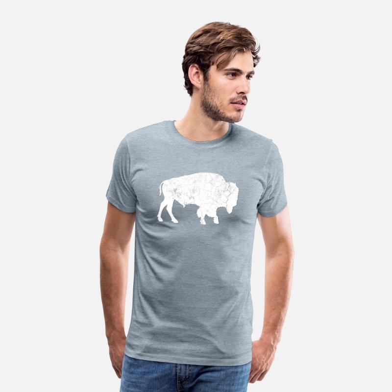Distressed Buffalo Bison Animal