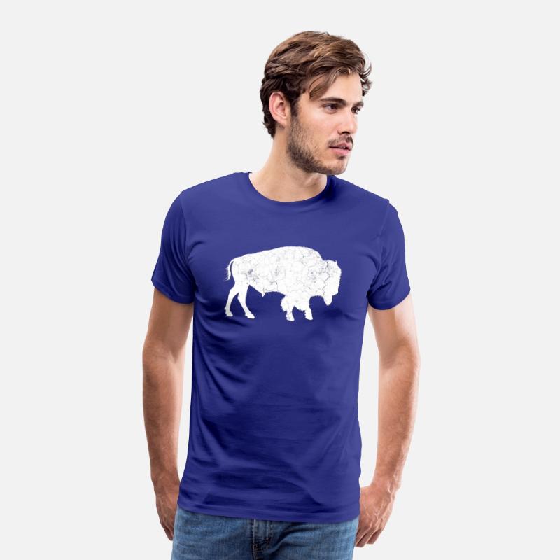 Distressed Buffalo Bison Animal