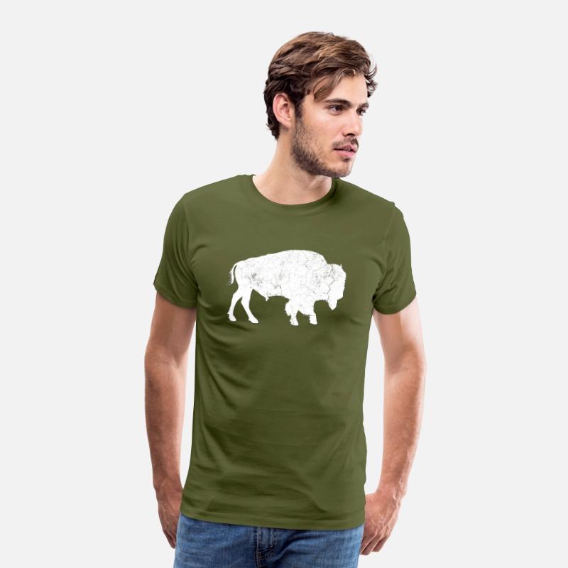 Distressed Buffalo Bison Animal