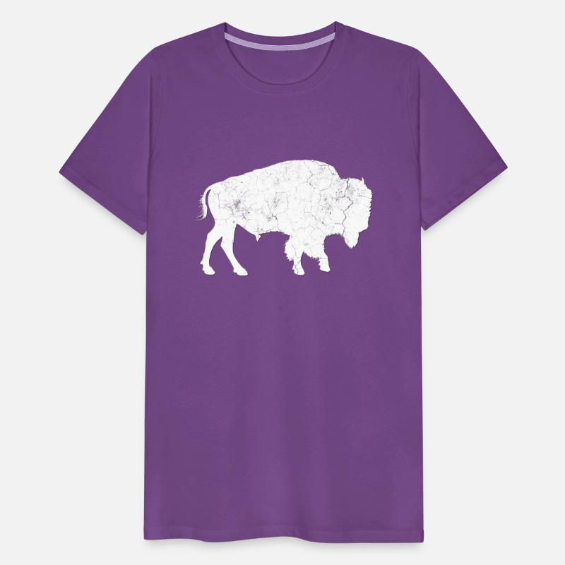 Distressed Buffalo Bison Animal