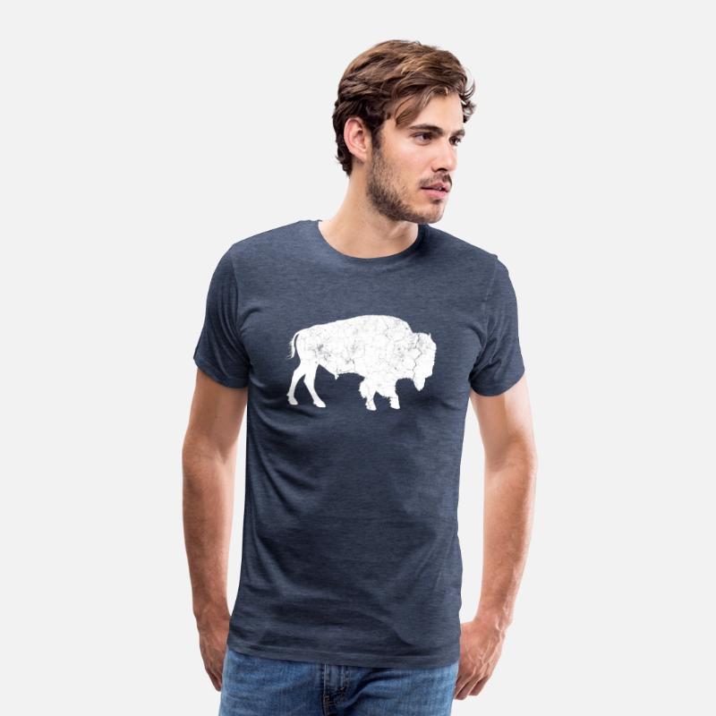 Distressed Buffalo Bison Animal