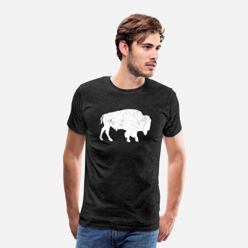 Distressed Buffalo Bison Animal