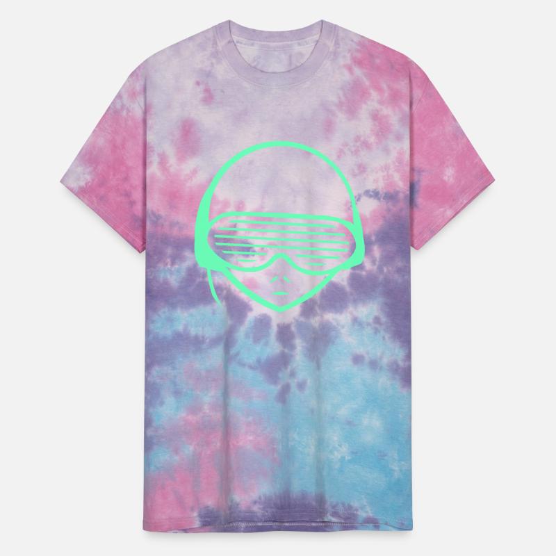 DJ Alien Extraterrestrial Face Head Music Party