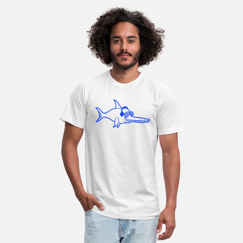 DJ Swordfish Shark Fish Headphone Music Club Party