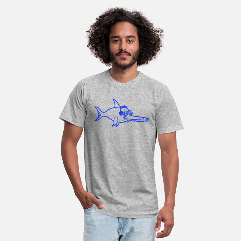 DJ Swordfish Shark Fish Headphone Music Club Party
