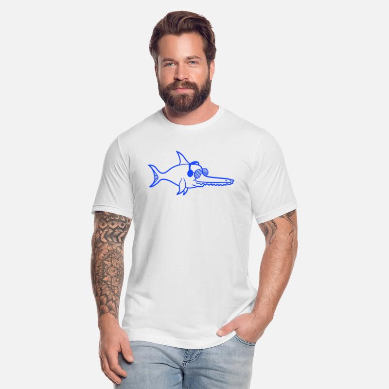 DJ Swordfish Shark Fish Headphone Music Club Party