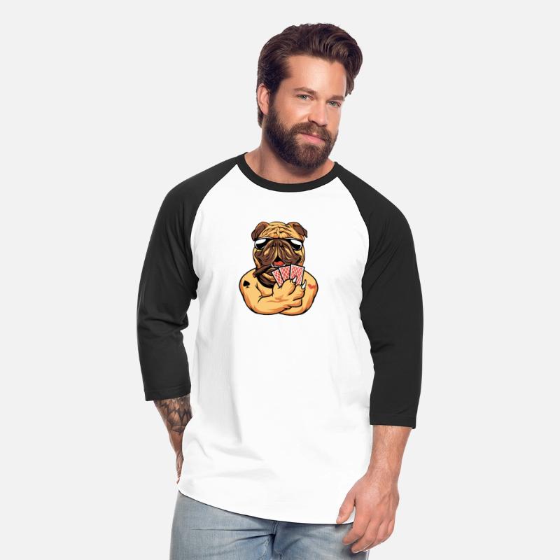 Dog Playing Poker Card Game For A Gambler