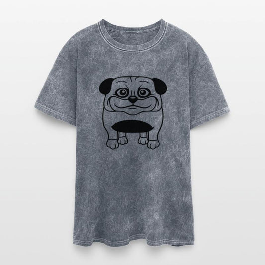 Dog Pug Small Cute Thick Lovely Happy Comic Funny
