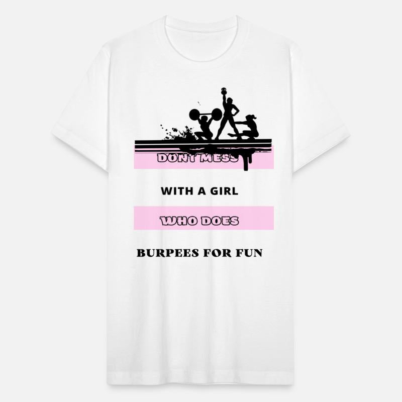 Don't mess with a girl who does burpees for fun