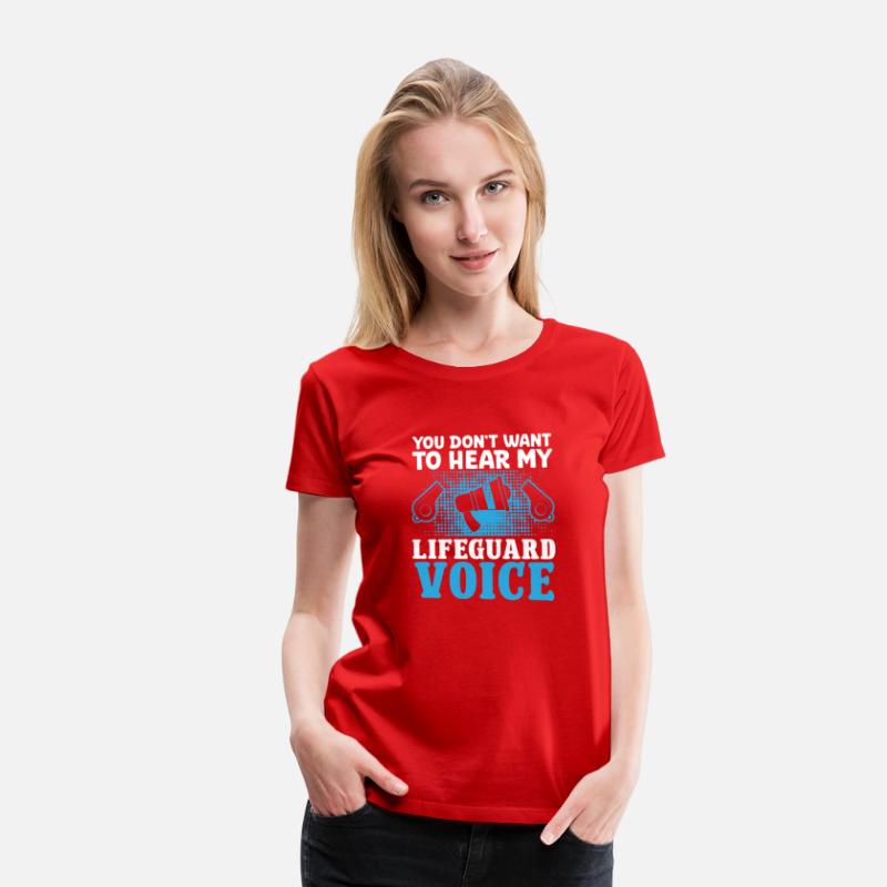 Dont want hear my lifeguard voice pool guard