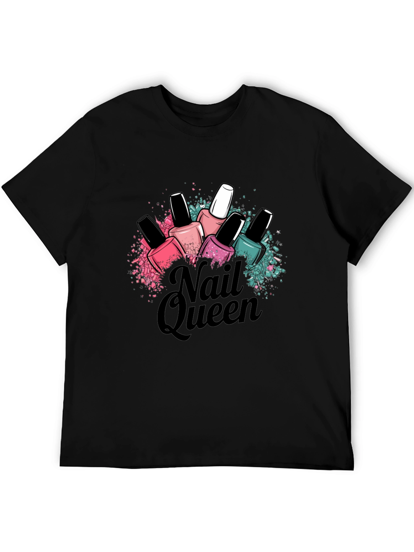 Nail Queen T-Shirt - Manicure Lover Fashion Tee
