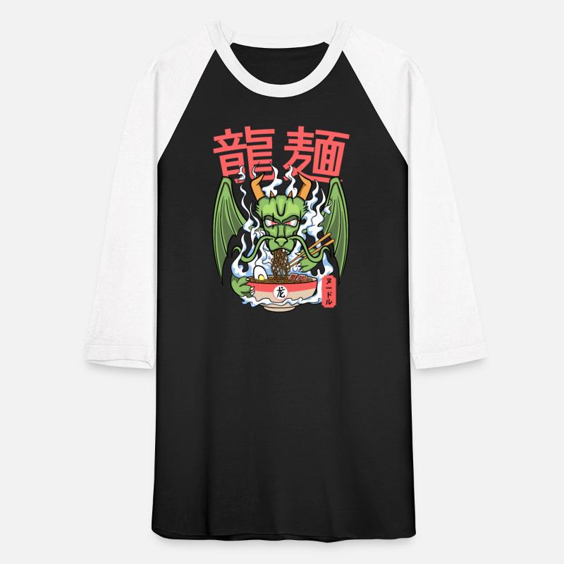 Dragon ramen noodles bowl Kawaii monstrous lizard