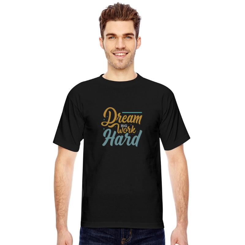 Dream Big, Work Hard Motivational Art