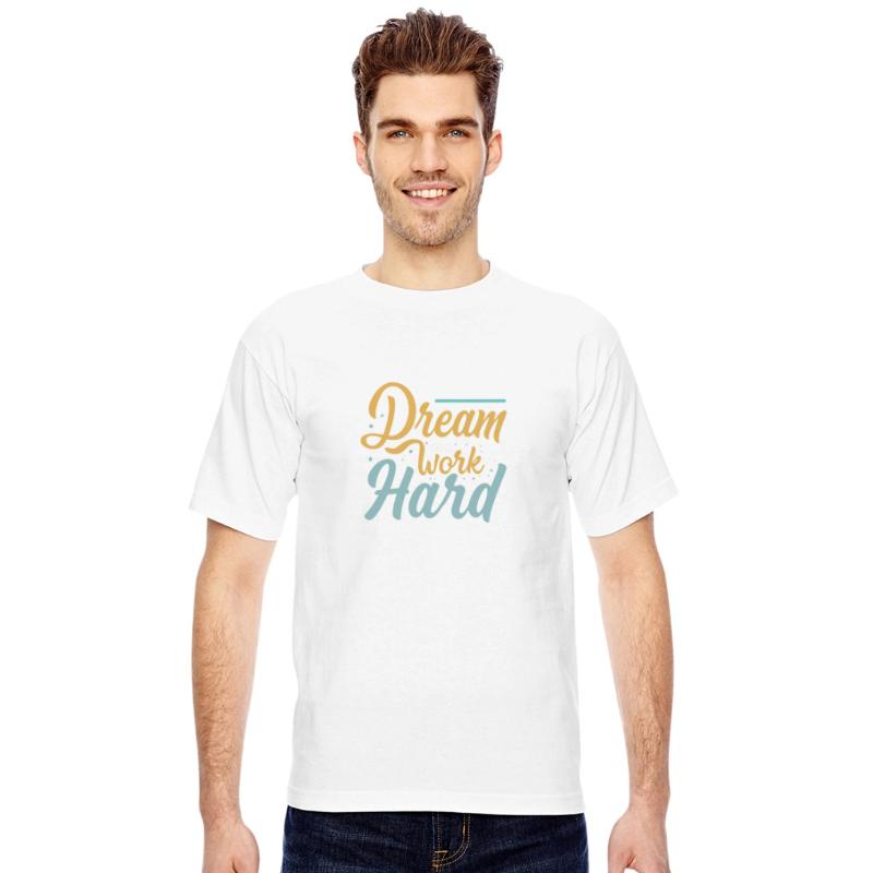 Dream Big, Work Hard Motivational Art