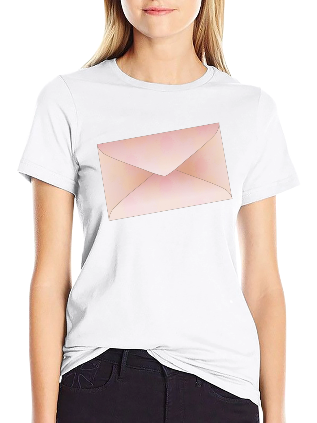 Envelope Graphic T-Shirt - Stylish Unisex Tee