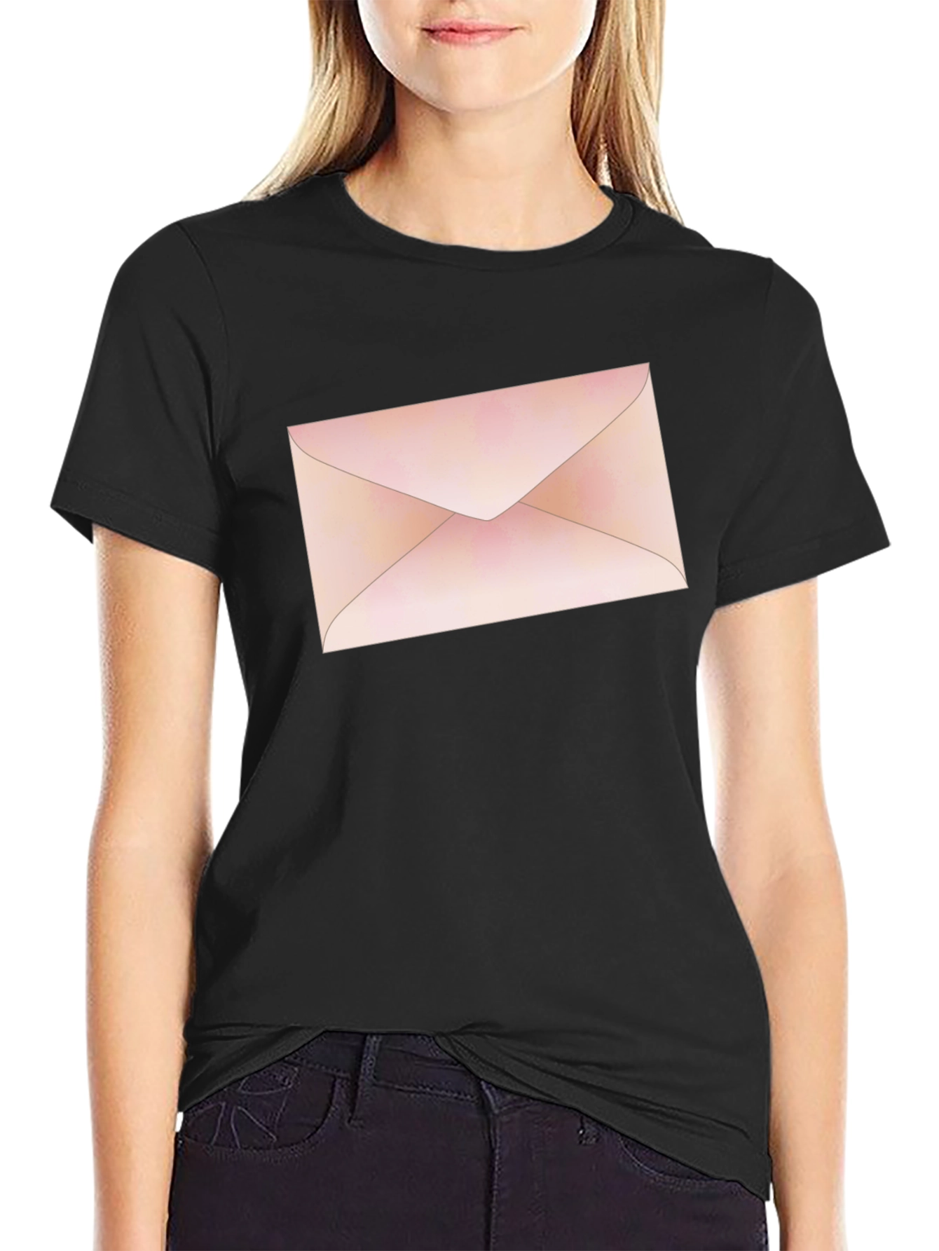 Envelope Graphic T-Shirt - Stylish Unisex Tee