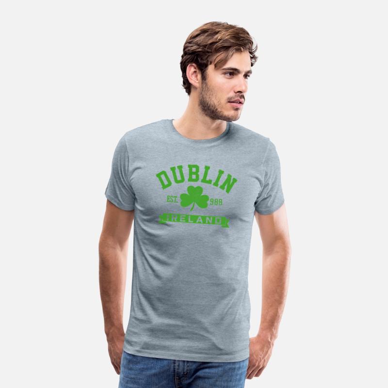 Dublin Ireland Est 988 Clover Leaf Shamrock St