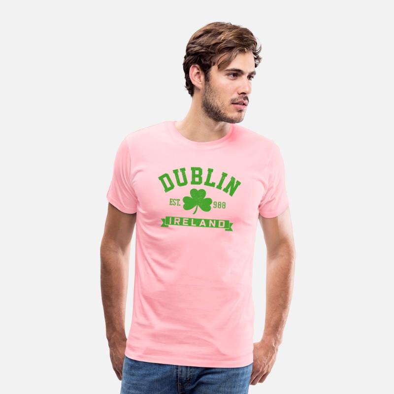 Dublin Ireland Est 988 Clover Leaf Shamrock St