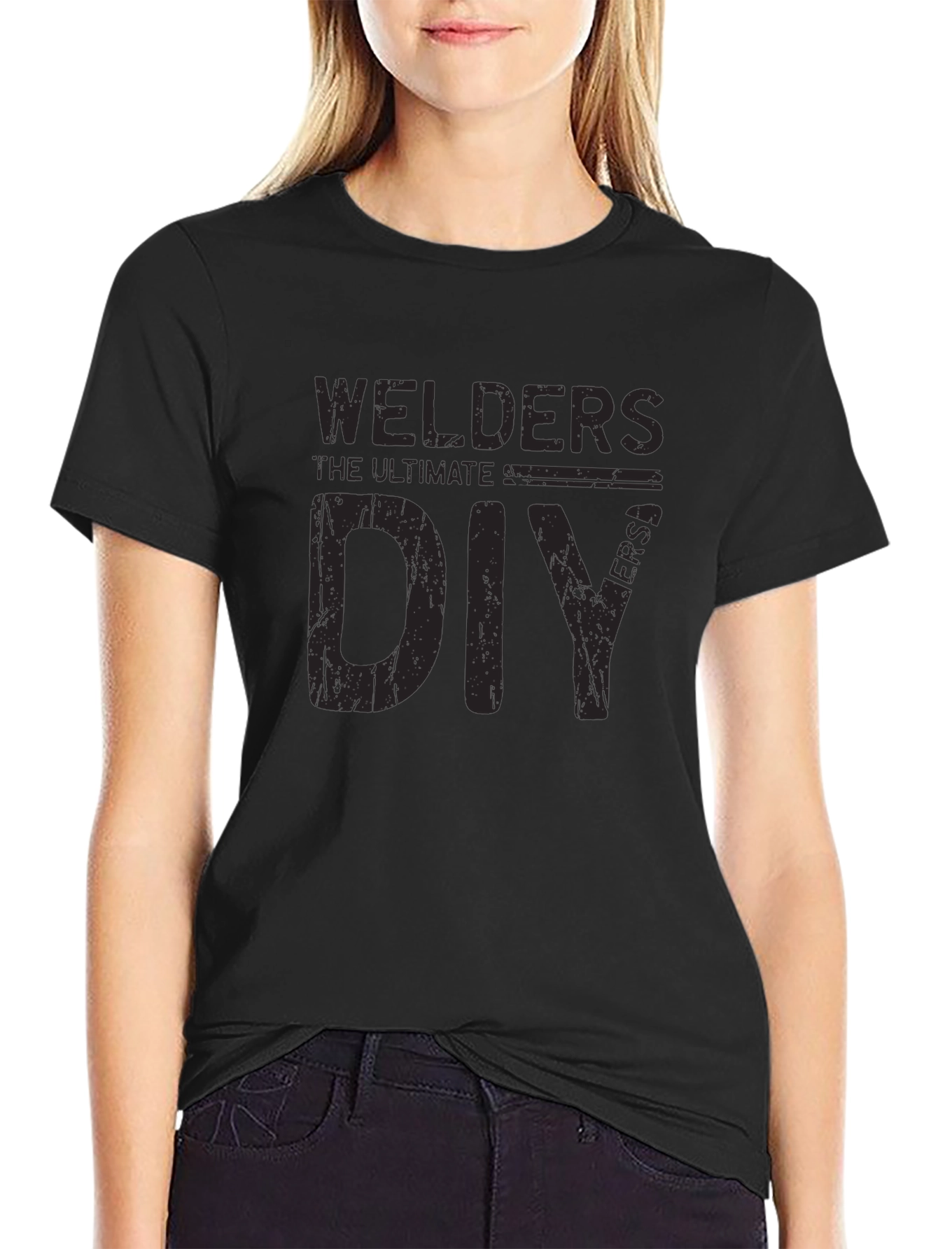 Welder DIY Black T-Shirt