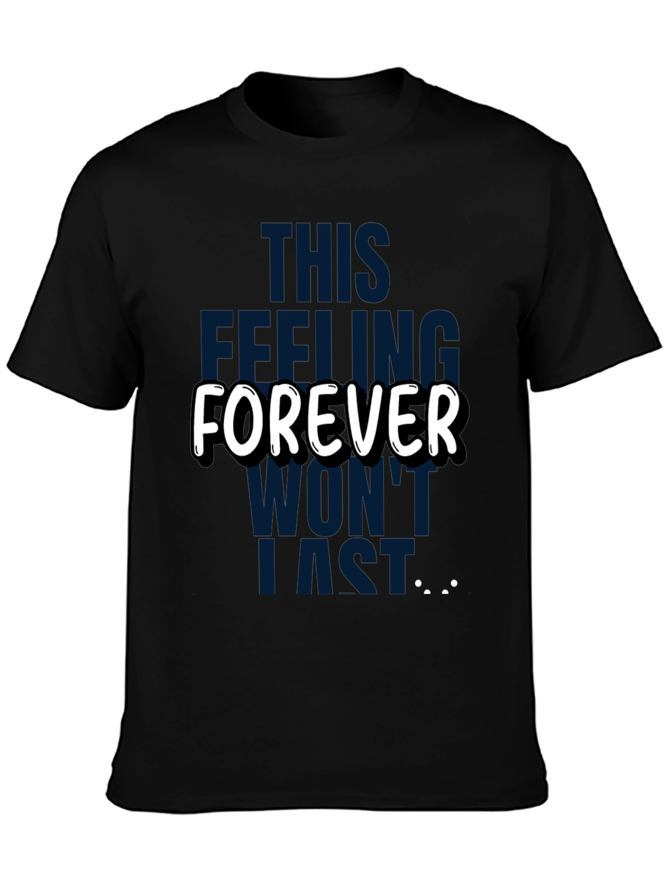Trendy Graphic T-Shirt: Forever Wont Last Tee
