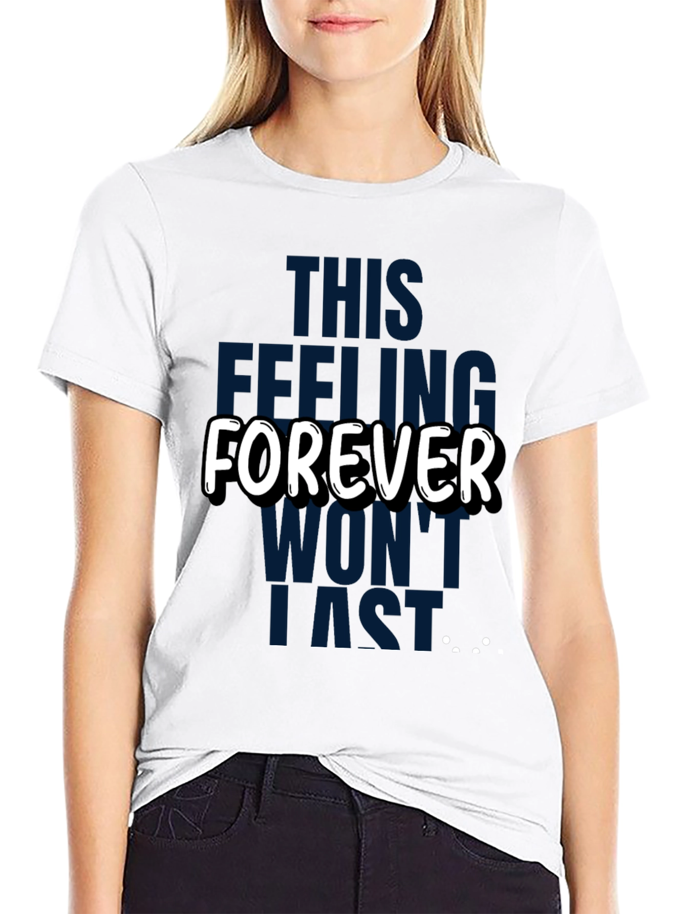 Trendy Graphic T-Shirt: Forever Wont Last Tee
