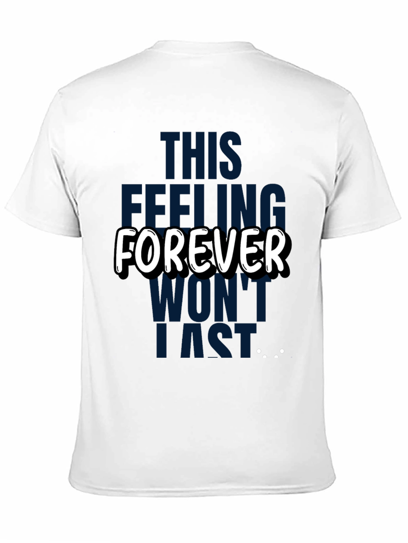 Trendy Graphic T-Shirt: Forever Wont Last Tee