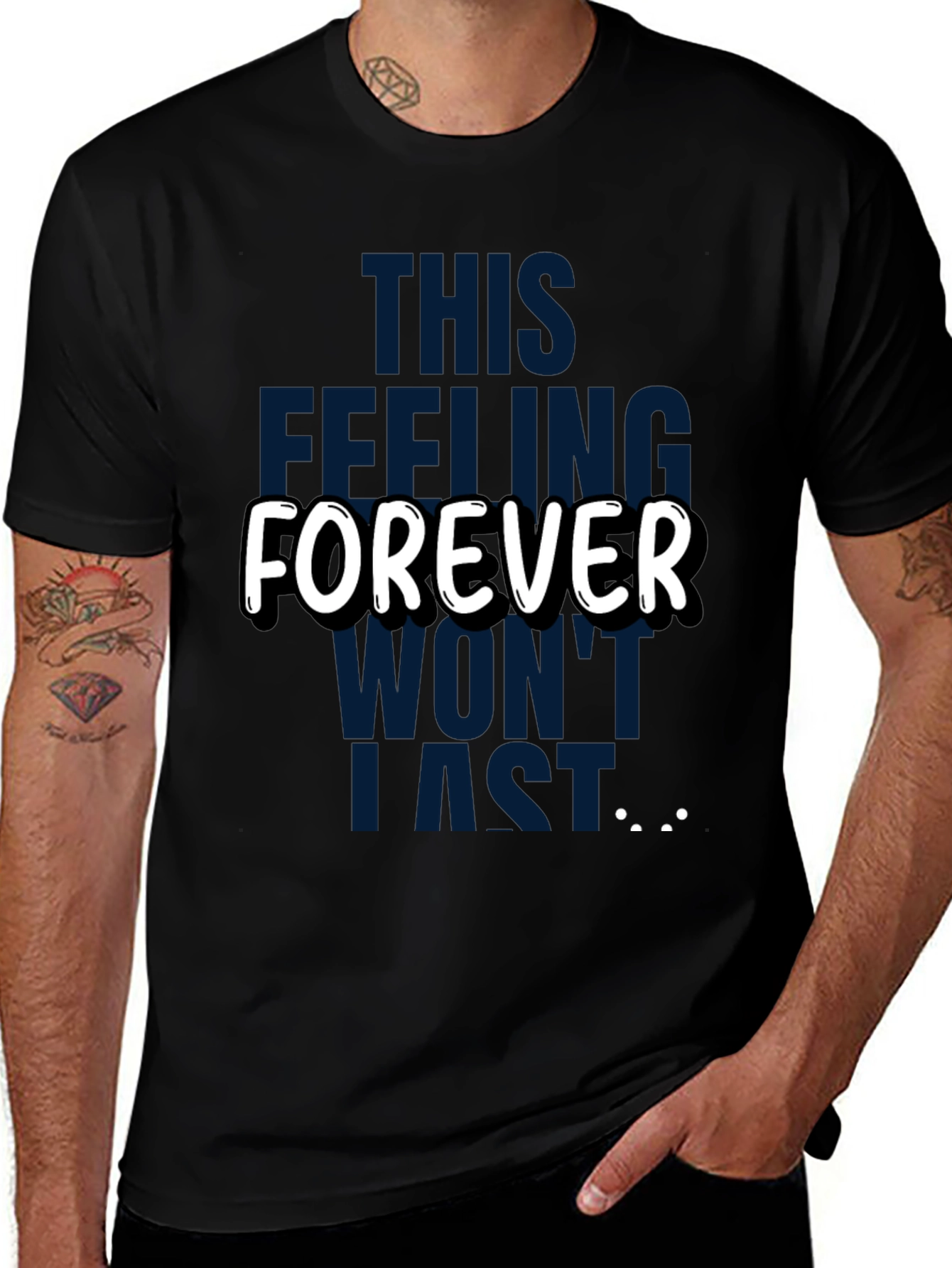 Trendy Graphic T-Shirt: Forever Wont Last Tee