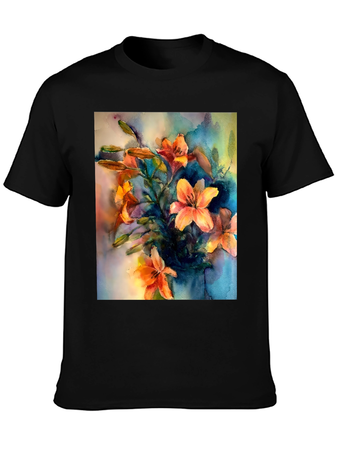 Floral Watercolor T-Shirt