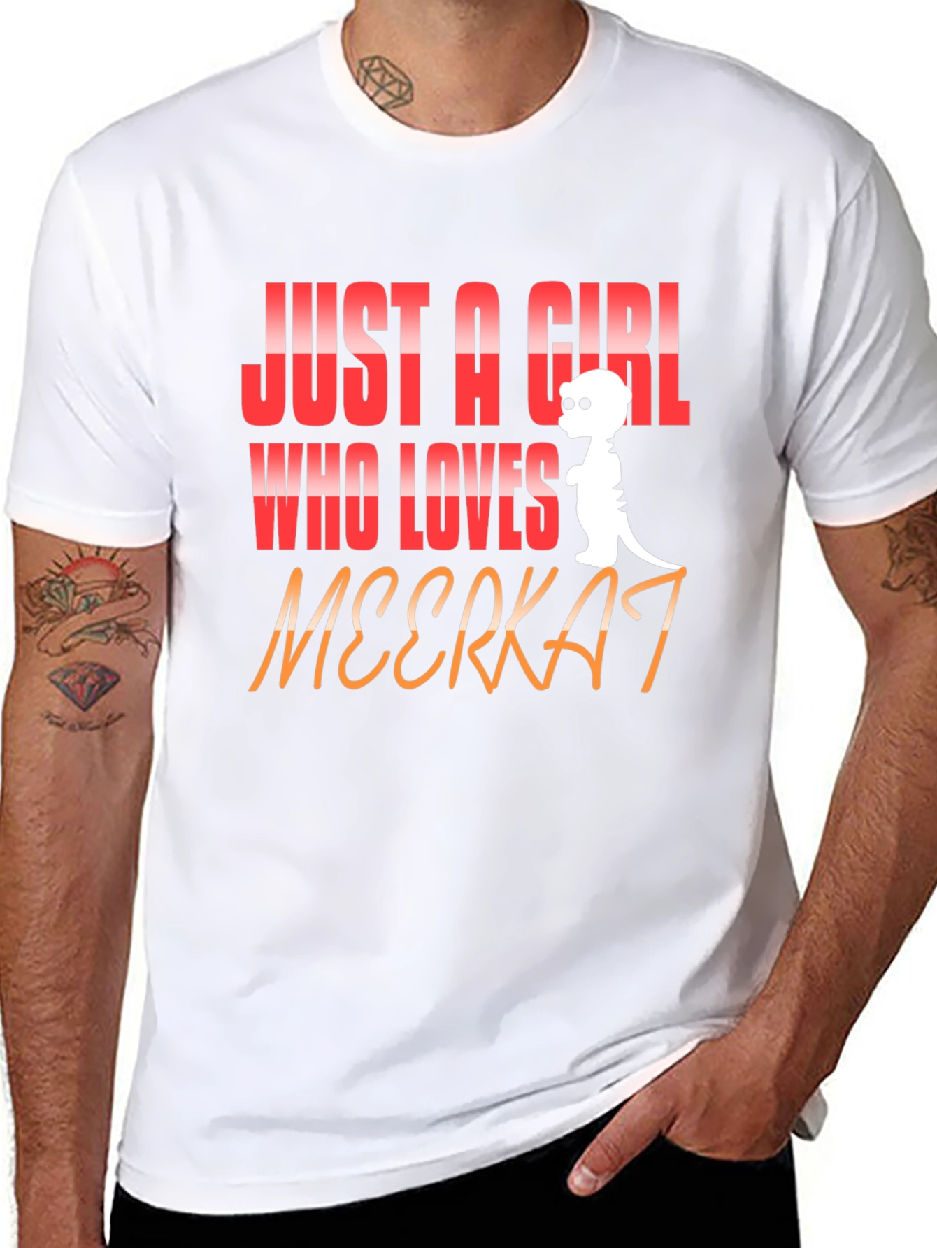 Just A Girl Who Loves Meerkats T-Shirt